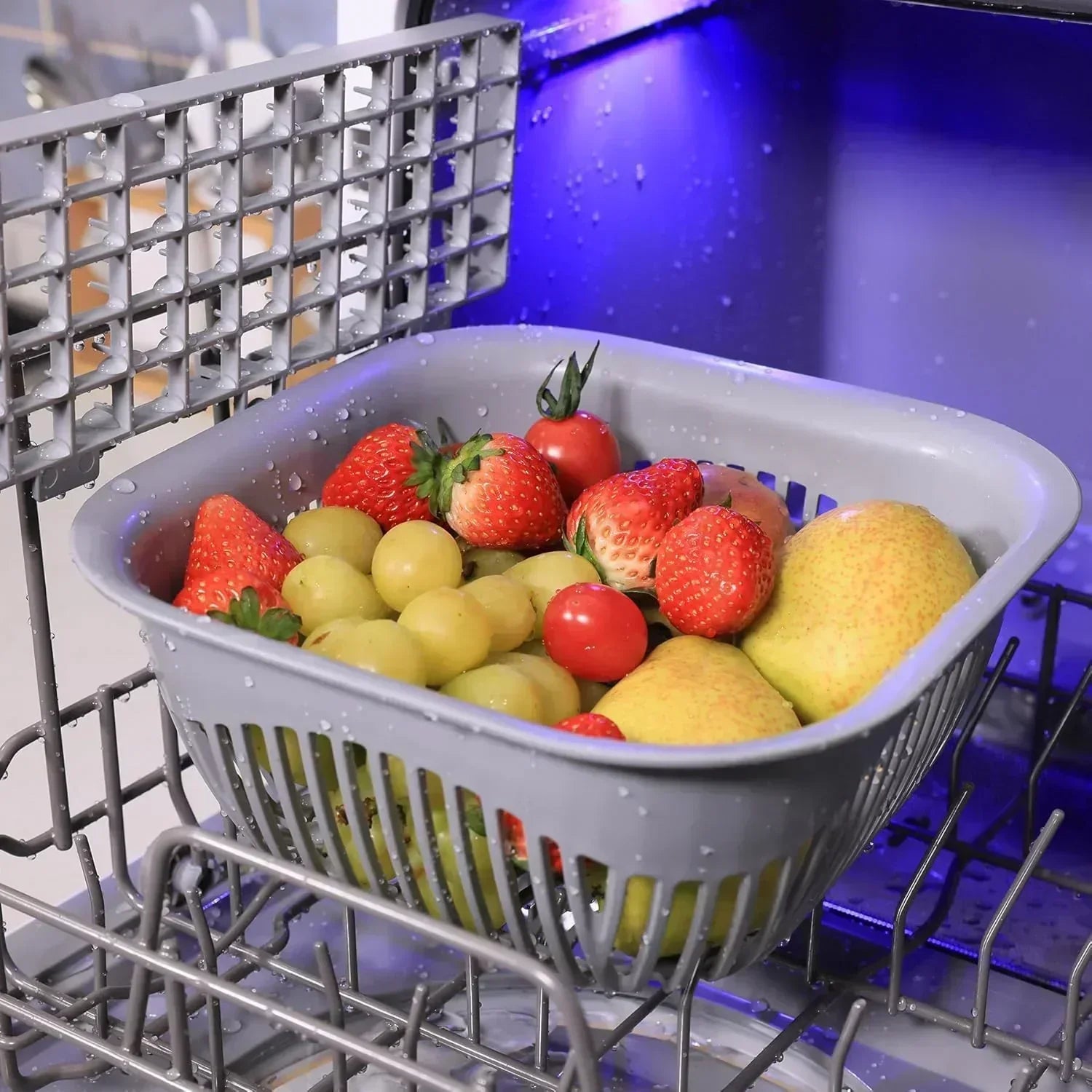 Mini countertop dishwasher Compact dishwasher Double spray arms Portable countertop dishwasher