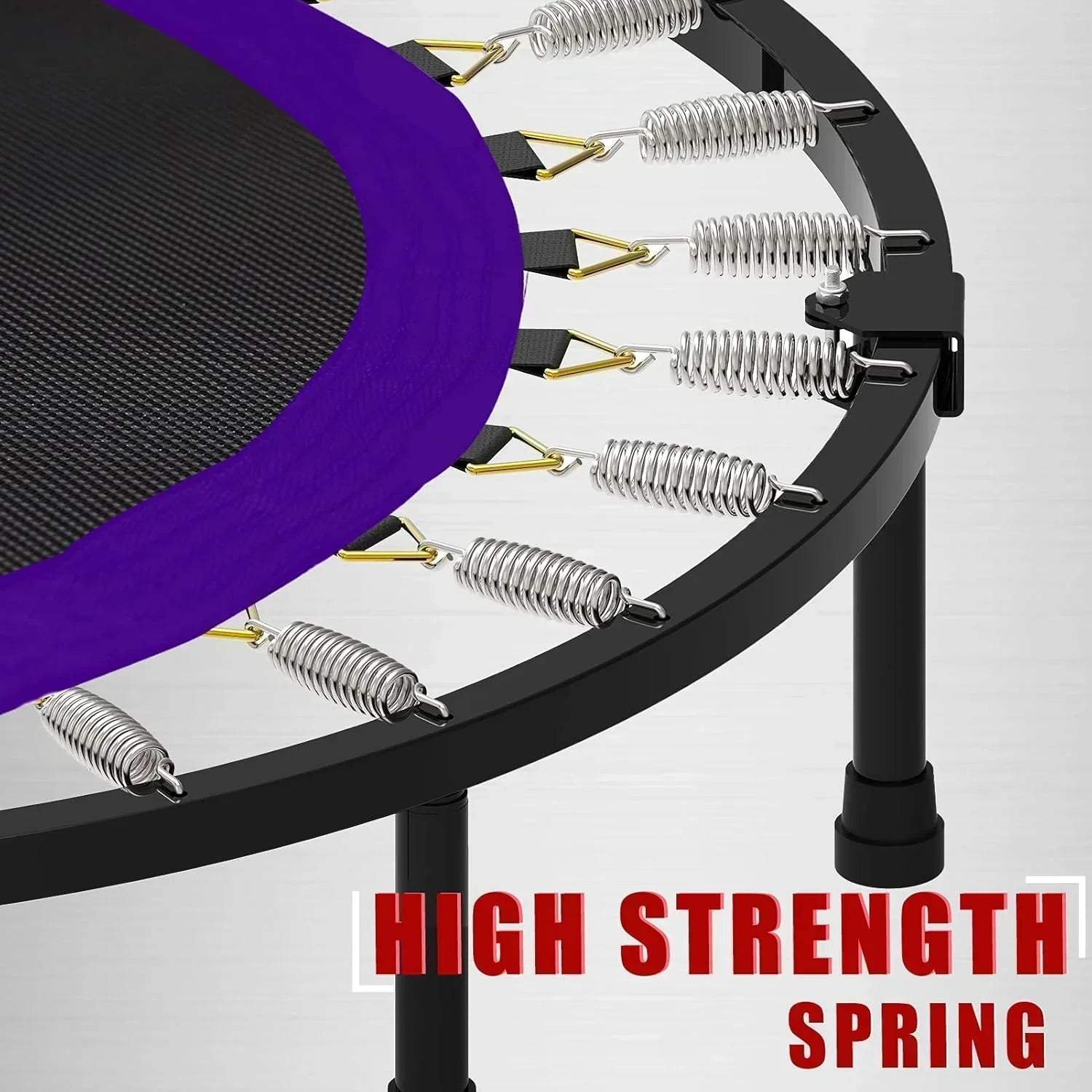 Kanchimi 40 48 Folding Mini Fitness Indoor Exercise Workout Rebounder Trampoline