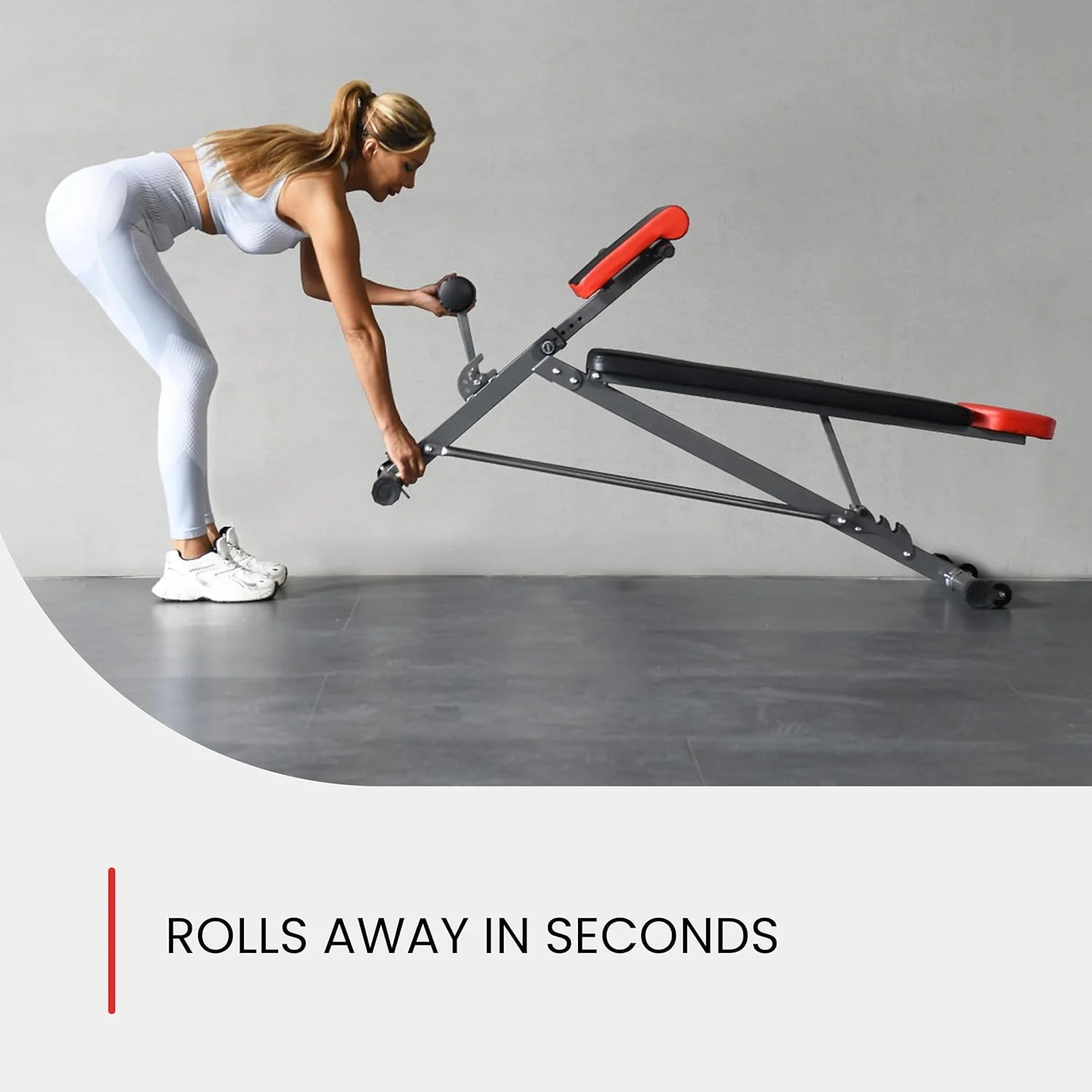 FF Finer Form Multi-Functional Weight Bench for Full All-in-One Body Workout Adjustable Workout Bench Press