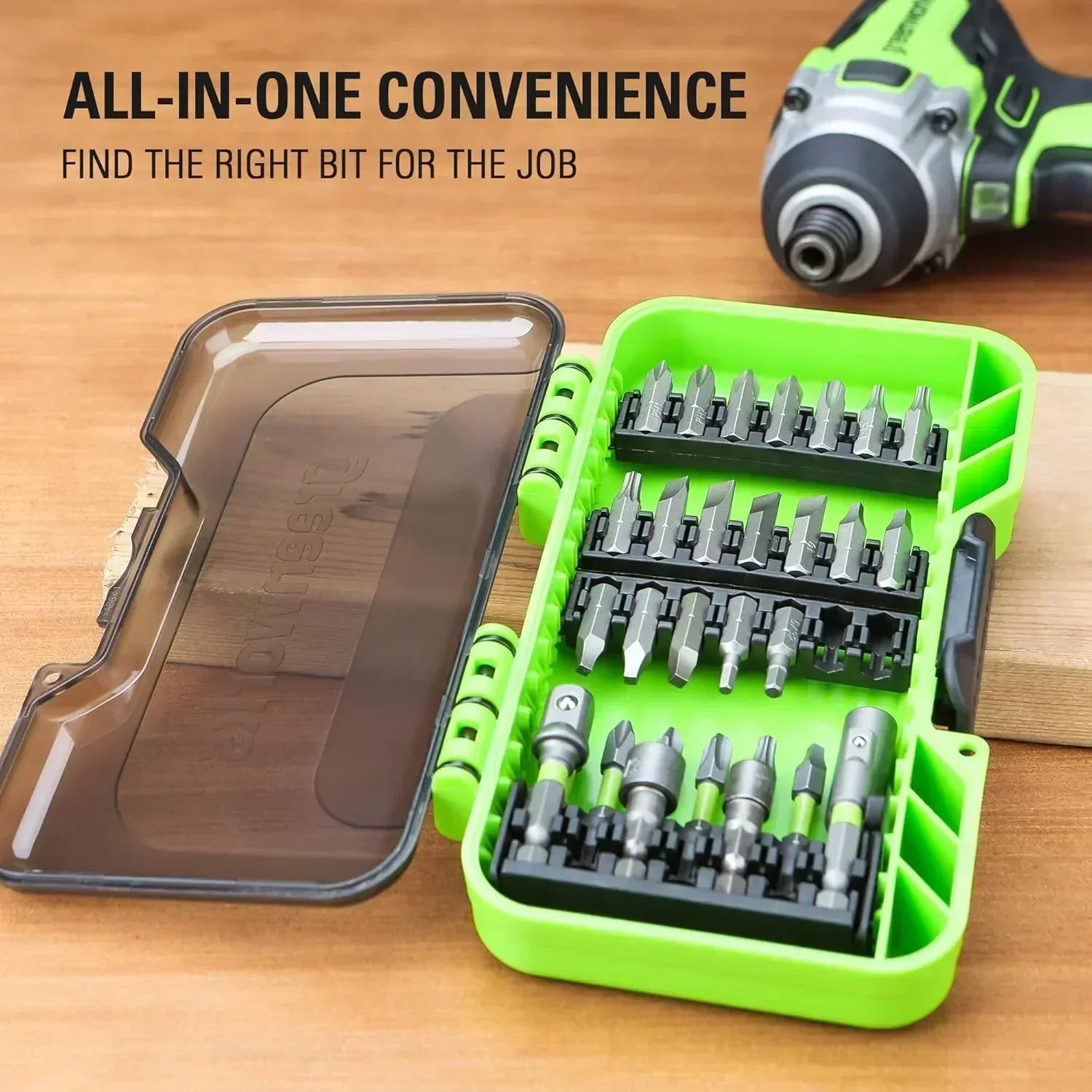 24V Brushless Cordless Drill Impact Driver Power Tool Combo Kit Included 1/2��Drill & 1/4��Hex