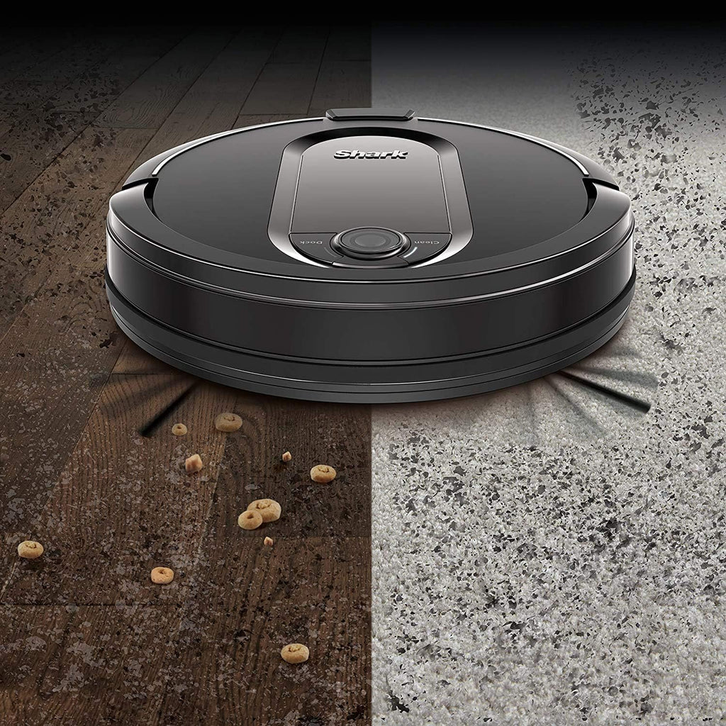 Voice Control Robot Vacuum with Matrix Clean Navigation, Home Mapping, 60-Day Capacity, XL Self-Empty Base for Homes with Pets, Carpet & Hard Floors, Cool Grey