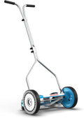 American Lawn Mower Company 1204-14 14-Inch 4-Blade Push Reel Lawn Mower, Red