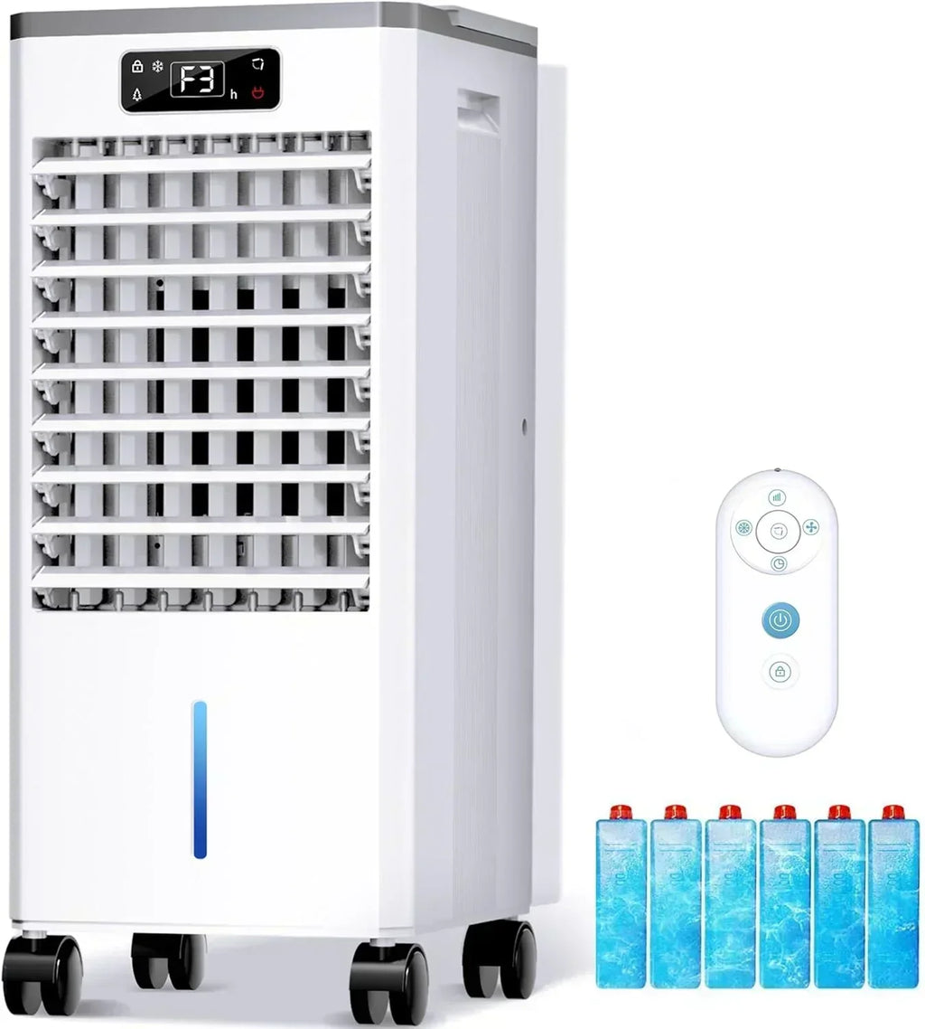 Windowless Portable Air Conditioners Evaporative Air Cooler 3 Modes & 3 Speeds 12H Timer