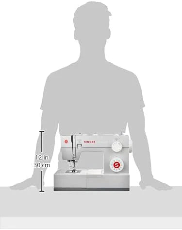 SINGER Heavy Duty 4423 High Speed Sewing Machine with Accessory Kit | Strong Motor With Enhanced Piercing Power, 97 Stitch Applications, Full Metal frame, 1-step Buttonhole & LED Light