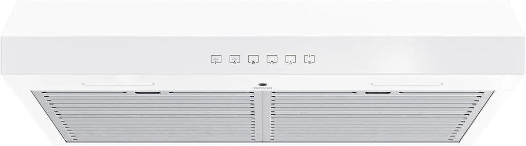 Broan-NuTone Three-Speed Glacier Undercabinet Range Hood with LED Light, ADA Compliant