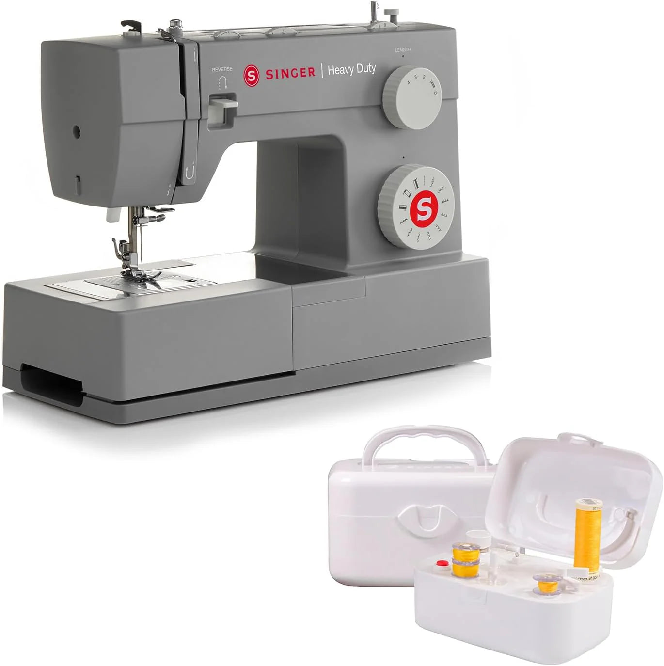 SINGER 4411 Heavy Duty Pink Sewing Machine with Accessories | | High Speed