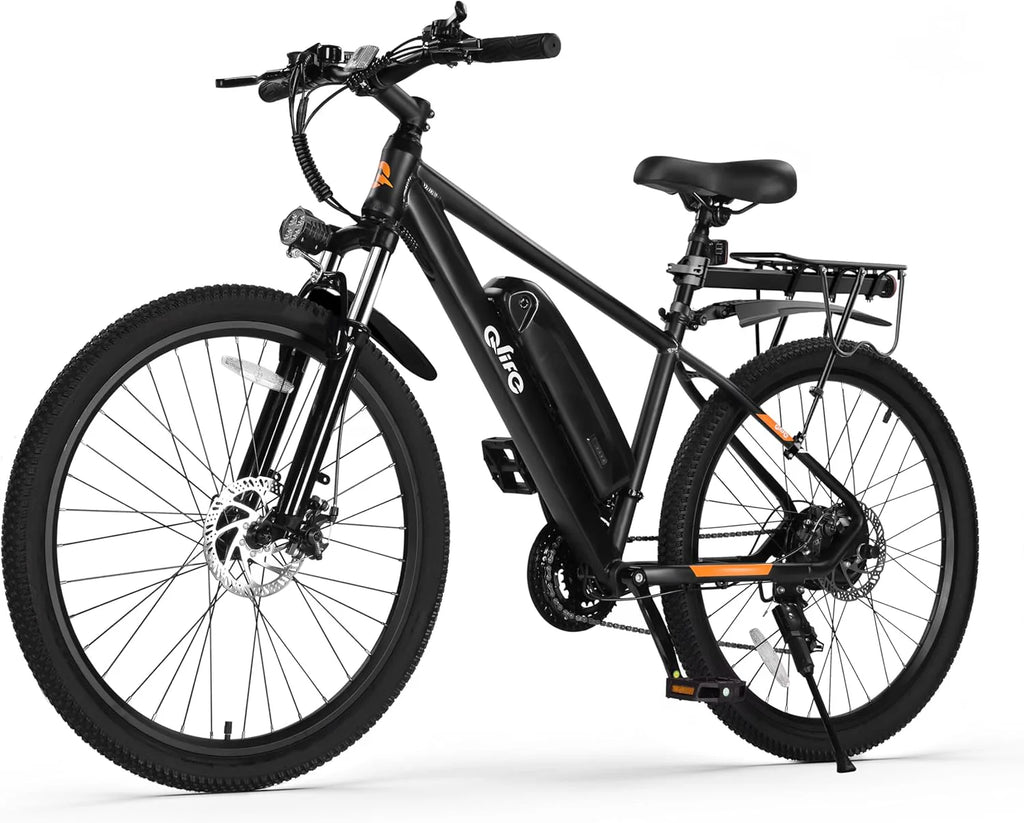 Qlife Racer Electric Bike for Adults - 21-Speed Mountain Lightweight Ebike