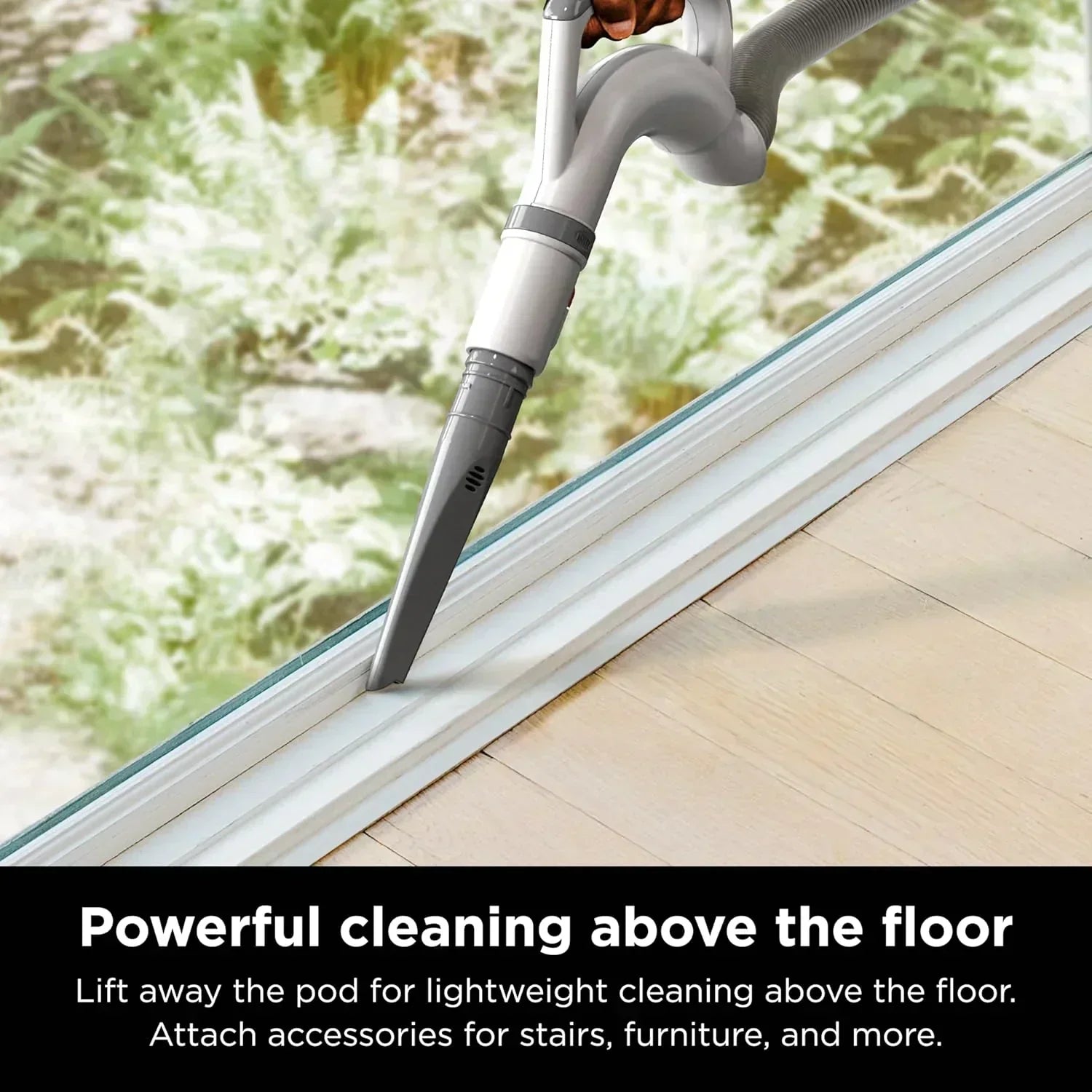 Upright Vacuum Navigator Lift-Away Deluxe Capacity HEPA Filter Swivel Steering Upholstery Tool