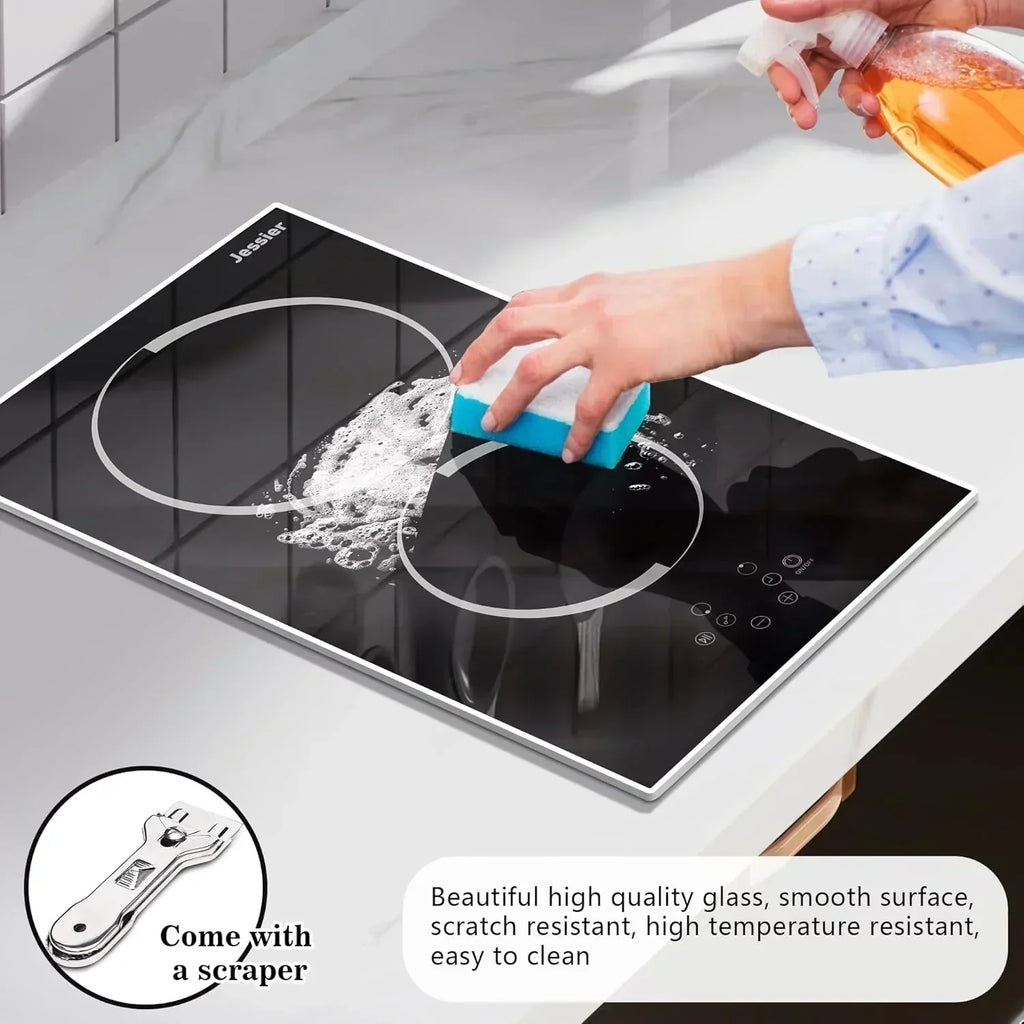 Electric Cooktop 30 Inch - 5 Burners Built-in Ceramic Cooktop 30 Electric Stove Top