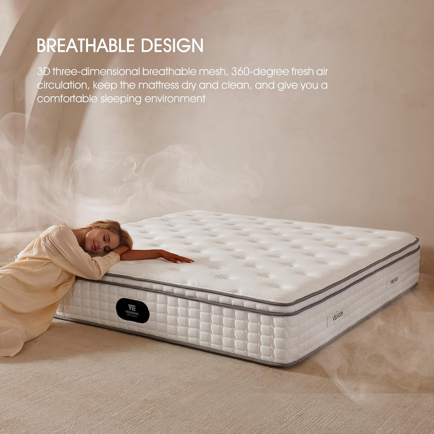 Queen Mattress,12 inch Cooling Gel Memory Foam Mattress,Cool Sleep,Pressure Relief with Medium Firm Support,Improves Sleep,CertiPUR-US Certified for Materials,No Fiberglass,Mattress in a Box