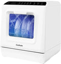 Mini countertop dishwasher Compact dishwasher Double spray arms Portable countertop dishwasher