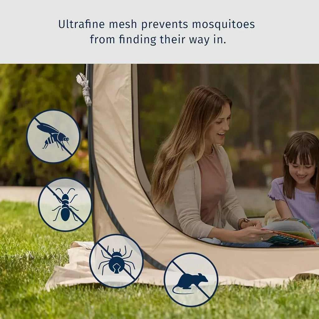EAST OAK Screen House Tent Pop-Up Portable Screen Room Canopy Instant Screen Tent 10 x 10 FT
