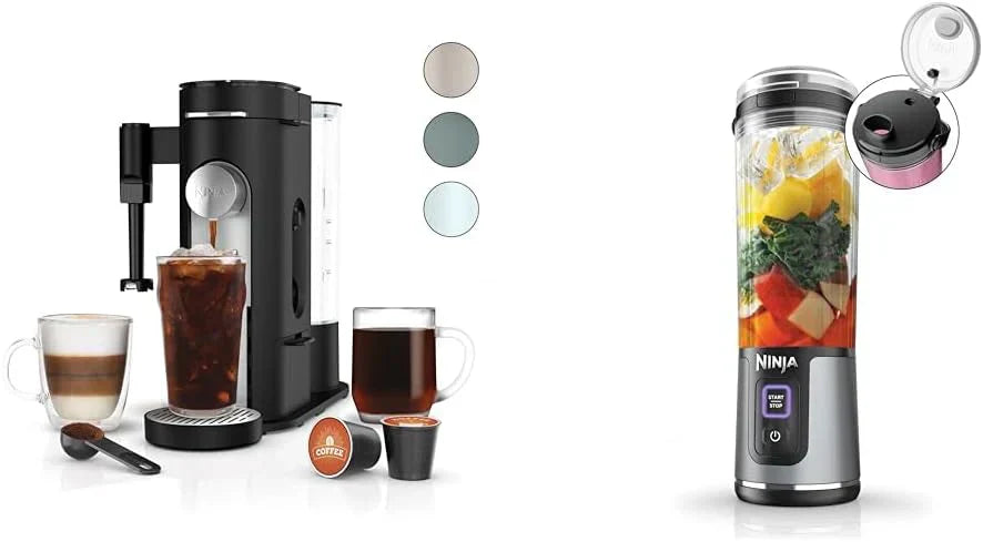 Ninja Single Serve Coffee Maker 56 oz Reservoir Stone
