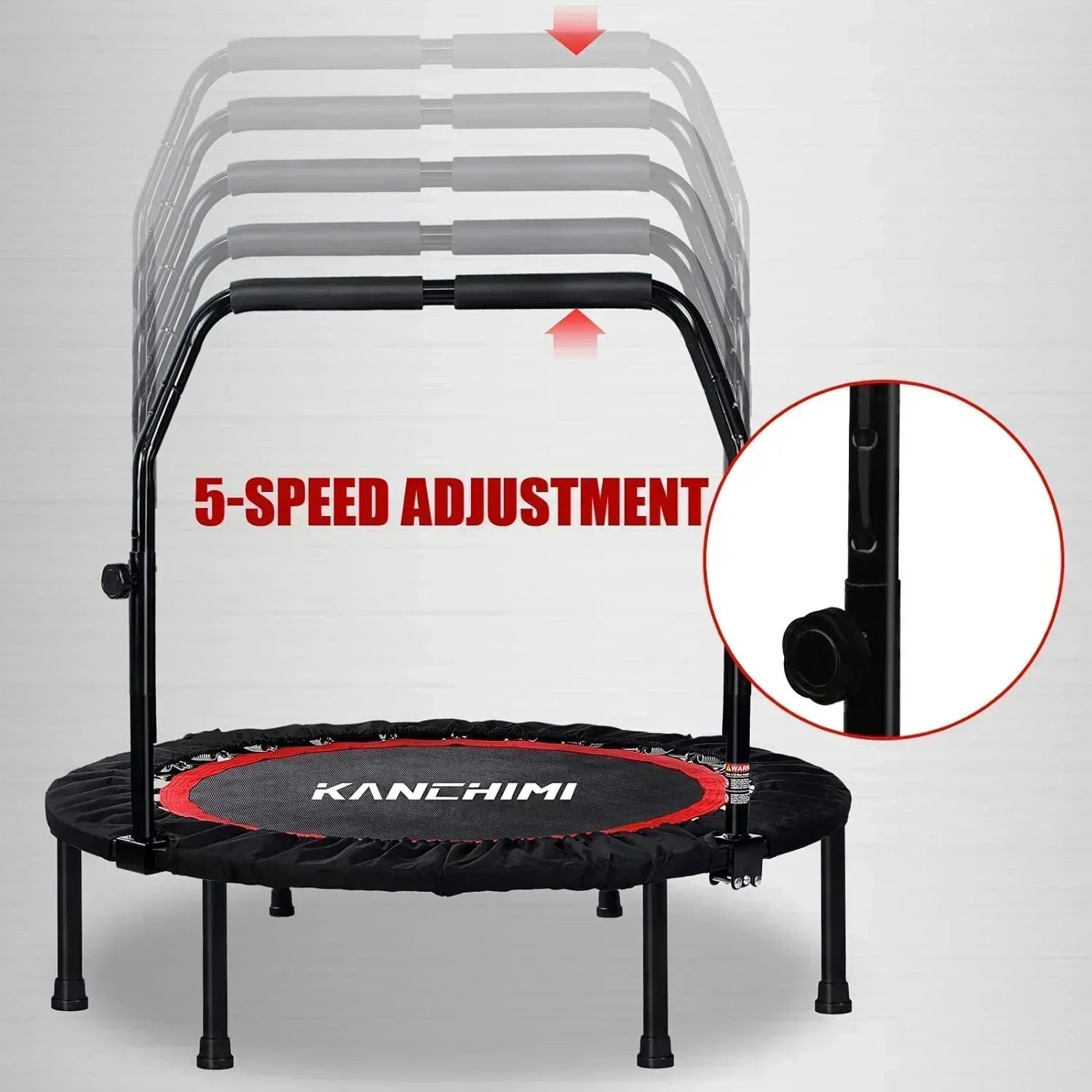 Kanchimi 40 48 Folding Mini Fitness Indoor Exercise Workout Rebounder Trampoline