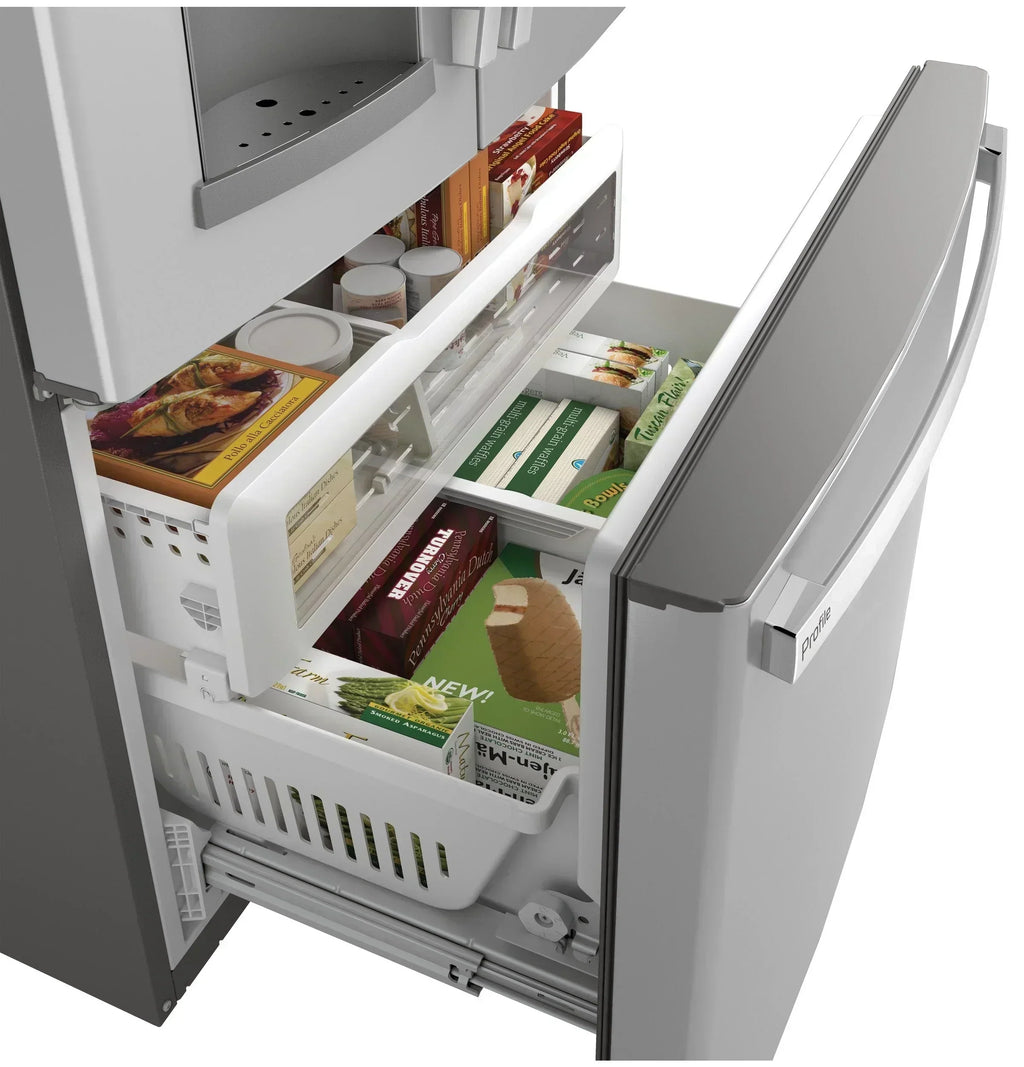 GE Profile Series ENERGY STAR? 27.7 Cu. Ft. Fingerprint Resistant French-Door Refrigerator