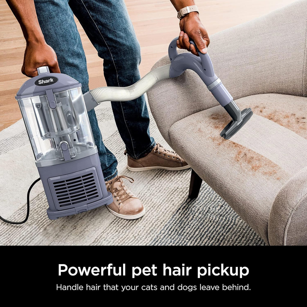 Upright Vacuum Navigator Lift-Away Deluxe Capacity HEPA Filter Swivel Steering Upholstery Tool