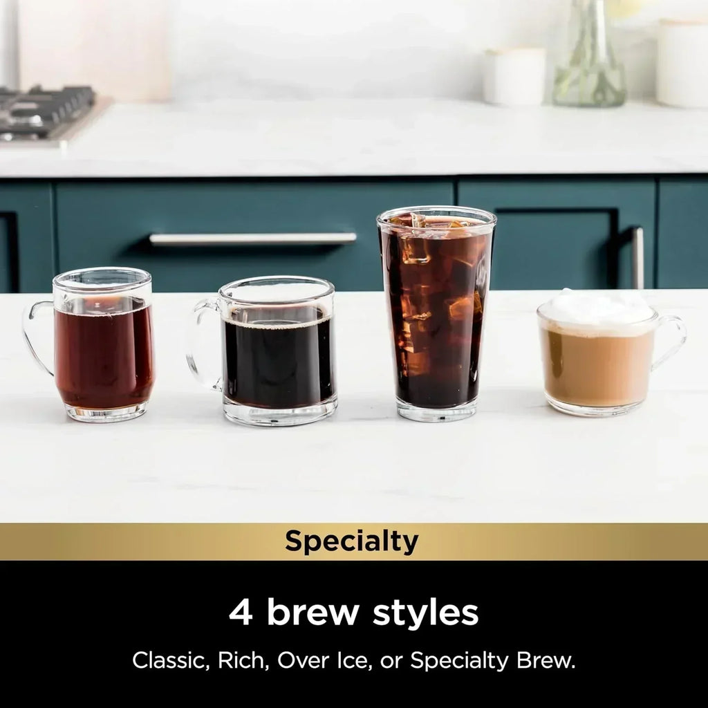 Ninja Single Serve Coffee Maker 56 oz Reservoir Stone