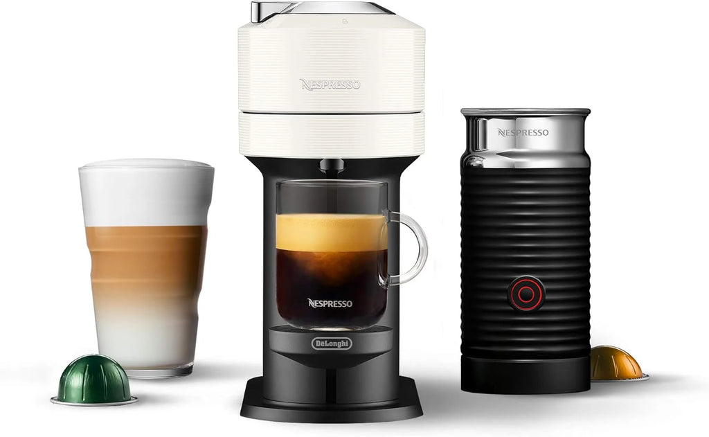 Nespresso Vertuo Next Coffee and Espresso Maker by De'Longhi, White