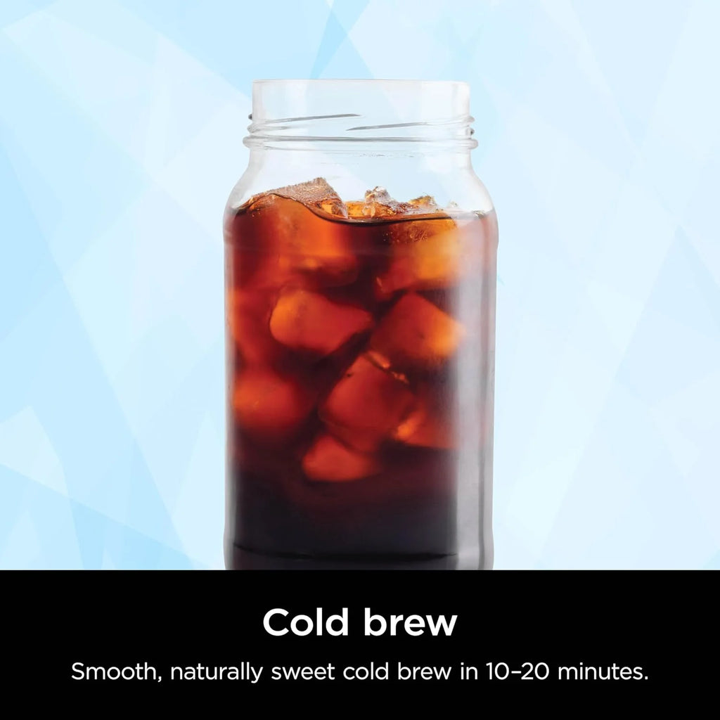 Extra Large Hot and Iced Coffee Maker with Fast Cold Brew, 4 Brewing Methods, 8 Sizes (Small to Travel), Single-Cup Coffee Maker, 12-Cup Capacity