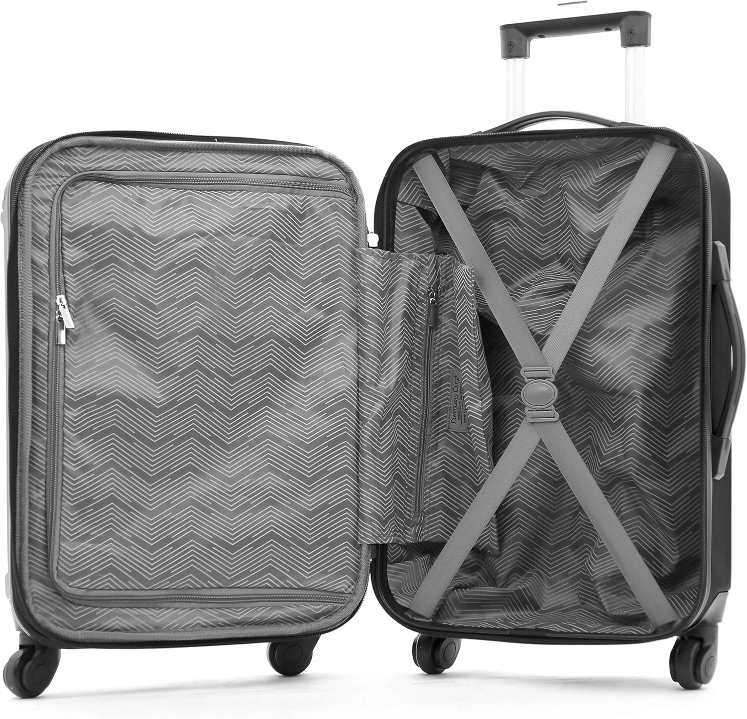 Hardside Travel Luggage Lilac Set of 4